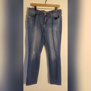 OLD NAVY Sweetheart Skinny Distressed Denim Jeans